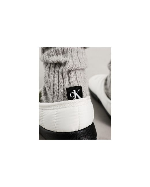 Calvin Klein Gray Home Slippers