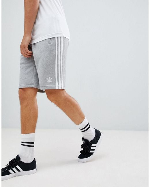 adidas originals shorts grey