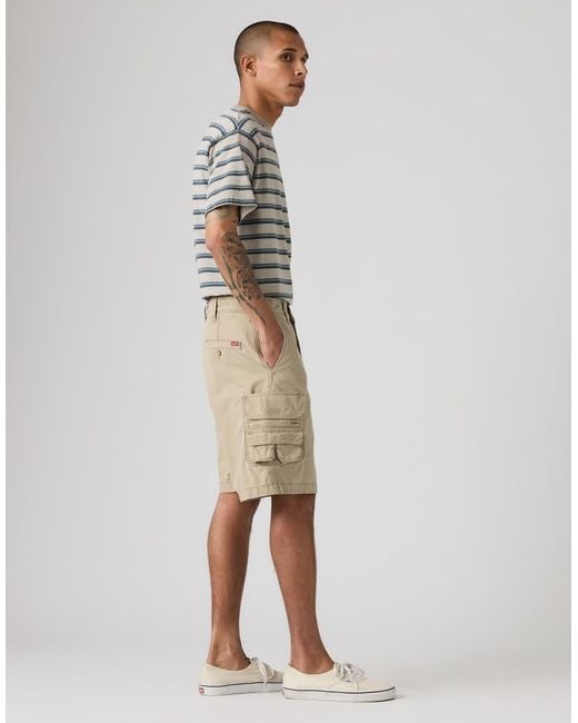Levi's Natural Fishing Cargo Shorts for men