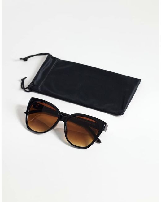 ASOS Black Cat Eye Sunglasses