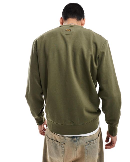 G-Star – nifous – strickpullover in Green für Herren