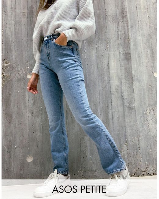 ASOS Denim Asos Design Petite High Rise 