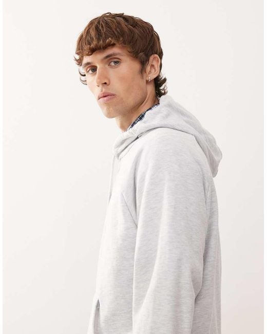 Umbro White Iconic Hoodie for men