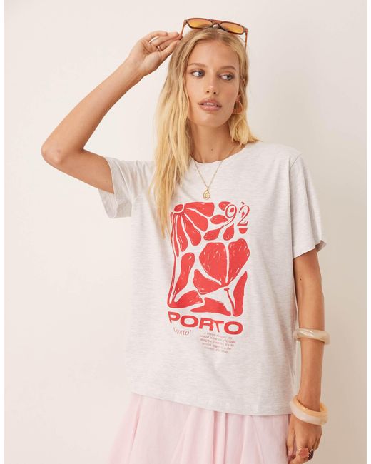 ASOS White – t-shirt