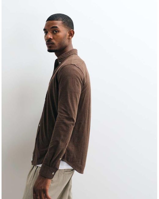 Polo Ralph Lauren Brown Icon Logo Pique Shirt for men