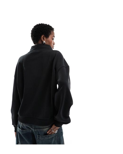 Vans Black – leighton – fleece-sweatshirt