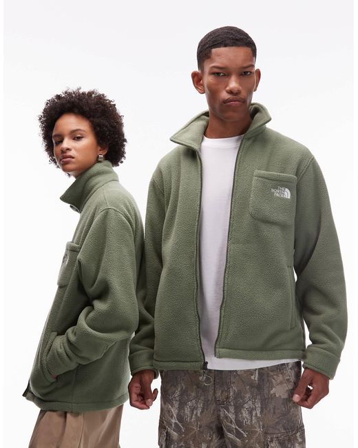 The North Face Green – dirus – unisex-fleecejacke