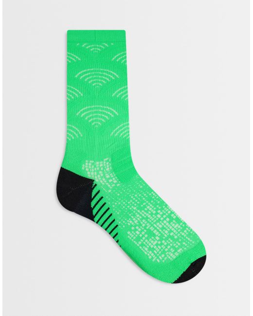Performance run - chaussettes - vif Asics en coloris Green