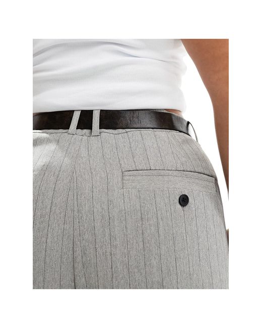 ASOS Gray Asos Design Curve Waist And Hip Jeans Belt