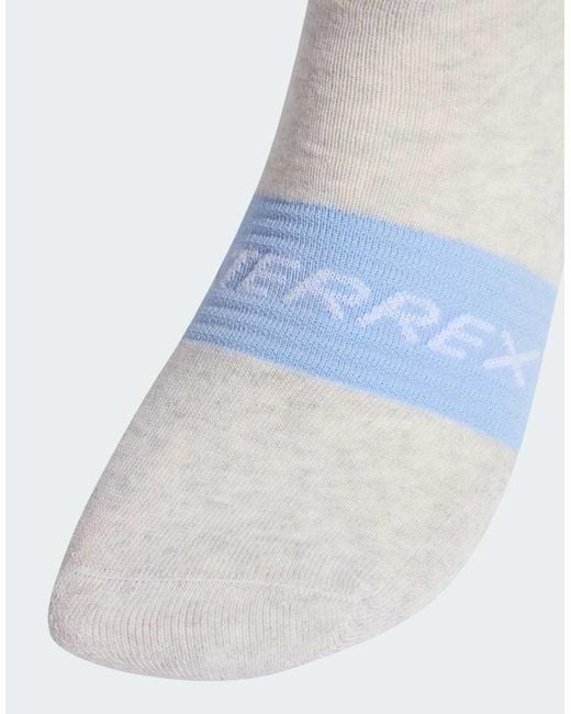 Adidas Originals Blue Terrex Multi 3 Pack Socks