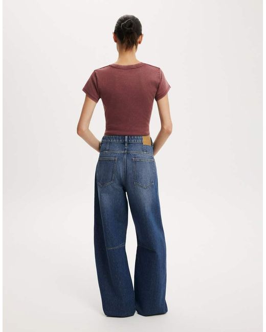 Cotton On Blue Barrel Jean