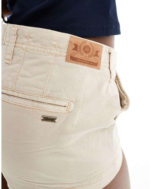 Superdry Blue Chino Hot Shorts