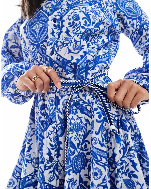 Only Petite Blue – minikleid