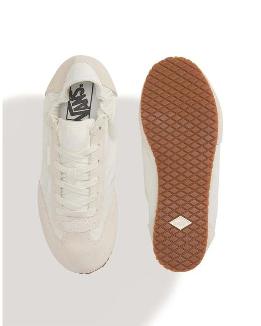 Vans White Slp Ballet Light Sneakers