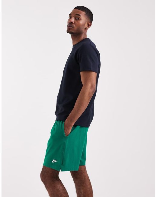 Nike Green Club Knit Shorts for men