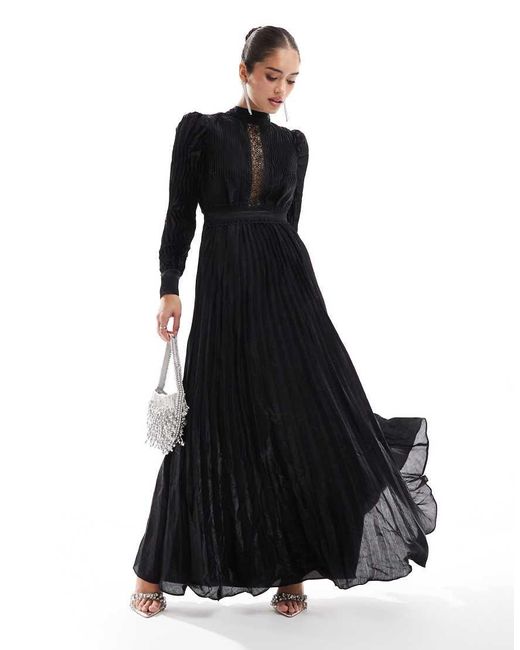 strapless open back dress Amalfi Coast Navy Chiffon Short Sleeve Pleated Belted Maxi Dress