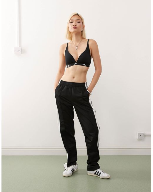 Adidas Black Active Comfort Cotton Bralette