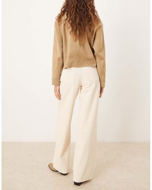 JJXX Natural Tokyo Lace Detail Jeans