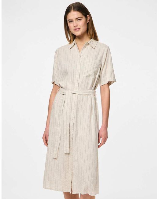 Pieces Natural Shirt Dress
