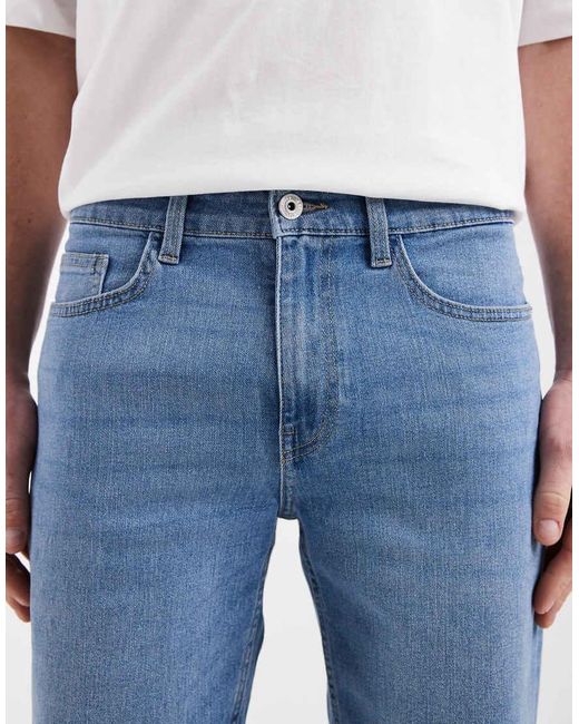 Only & Sons Blue Denim Shorts for men