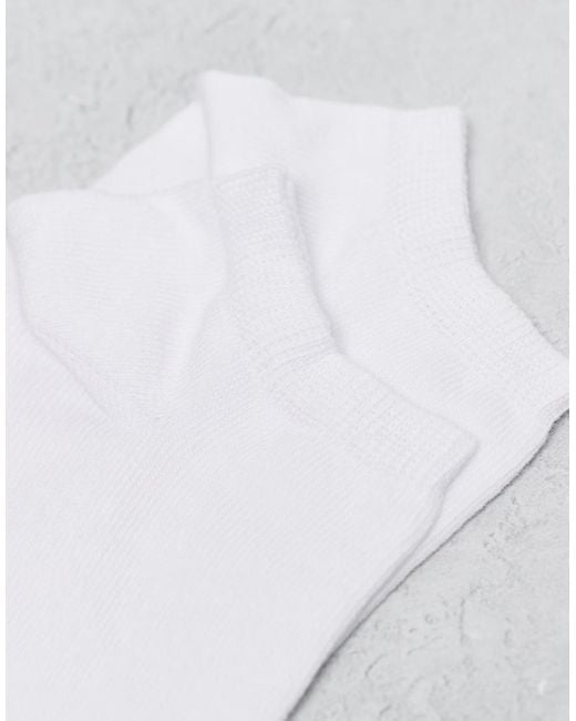 Pack De 5 Pares De Calcetines De Deporte Blancos De ASOS de hombre de color White
