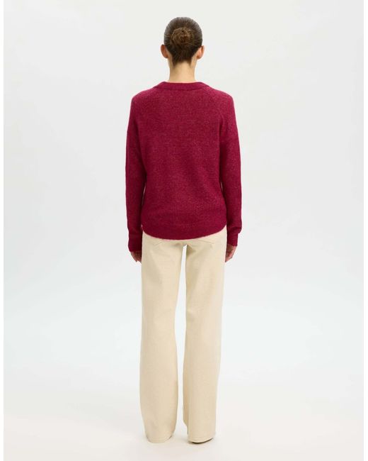 SELECTED Red – pullover