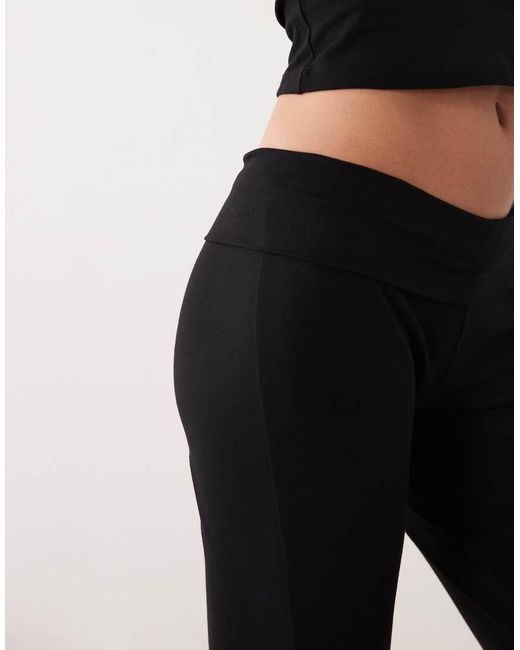ASOS Natural Mix & Match Fold Over Capri Pyjama Trousers