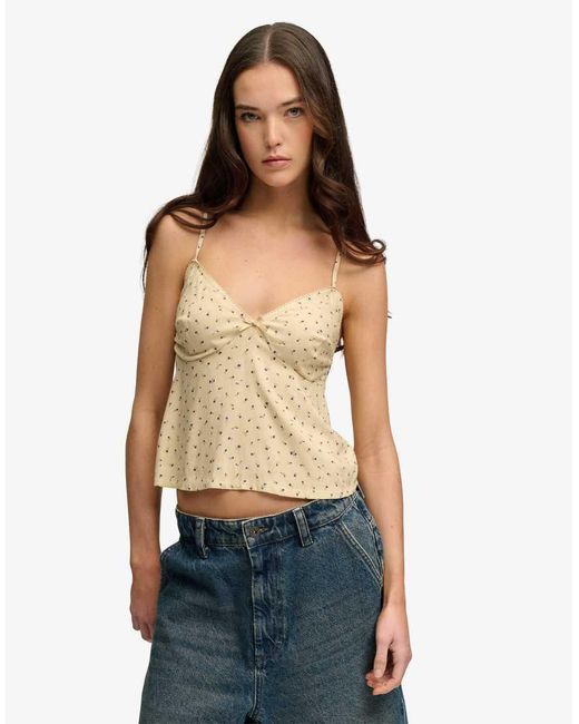 Superdry Blue Printed Cami Top