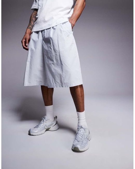 Nike Blue Club Woven Oversized Shorts for men