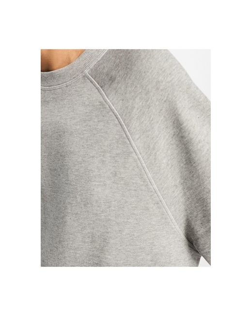 ASOS White – schweres oversize-sweatshirt