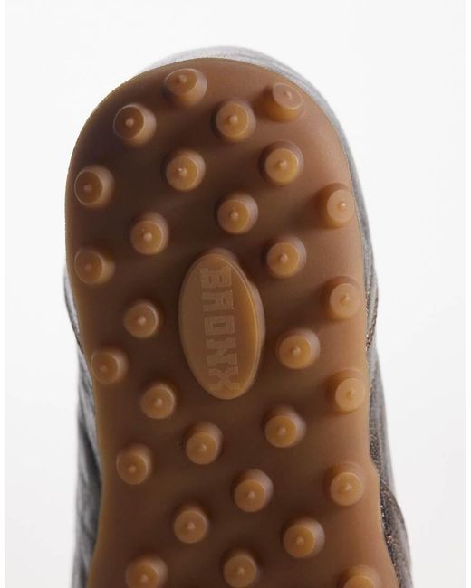 Bronx Brown Gravit-yy Low Top Sneakers