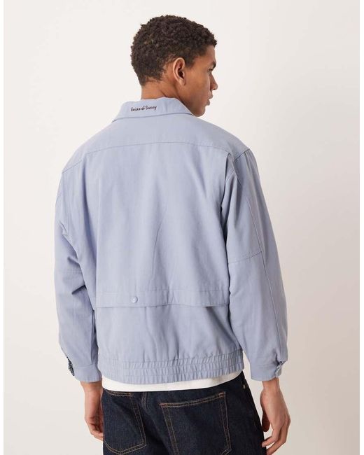 House Of Sunny Blue The Carlo Relaxed Fitted Jacket for men