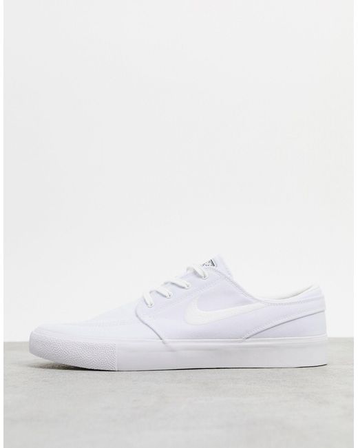 Zapatillas Nike de Lona de color Blanco para hombre - Lyst
