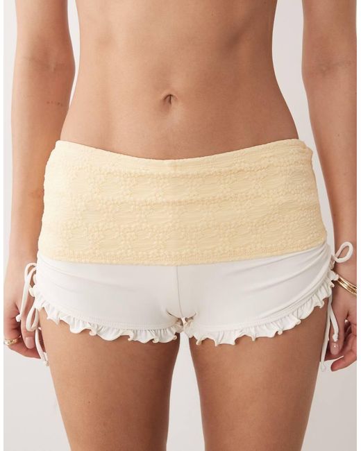 Dippin' Daisy's Brown Dippin Daisys Mini Beach Shorts
