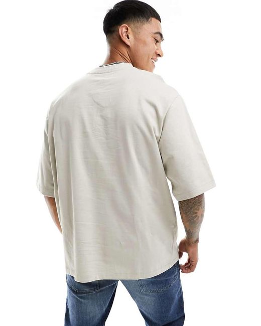 Only & Sons Natural Super Oversized T-shirt for men
