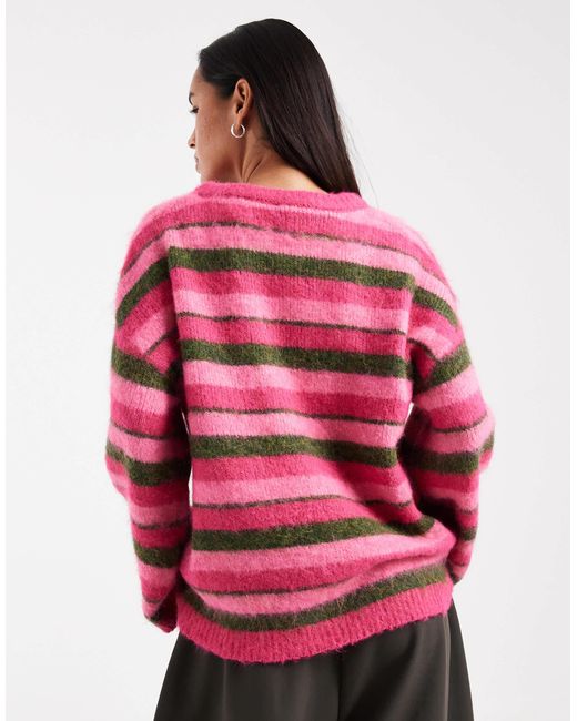 ONLY Red – gestreifter pullover