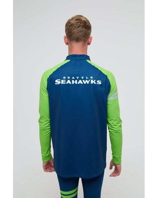 OOSC – seattle seahawks – x nfl – buntes baselayer-oberteil für herren in Blue für Herren