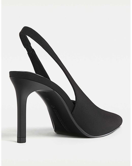Stradivarius Black – high heels