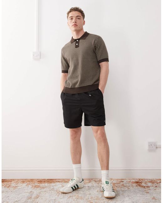 Obey – easy gravel – wander-shorts in Natural für Herren