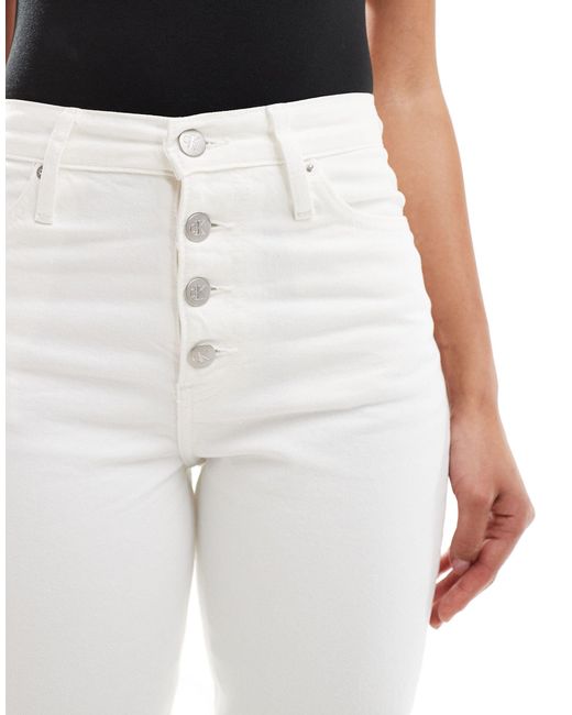 Calvin Klein White – mom-jeans
