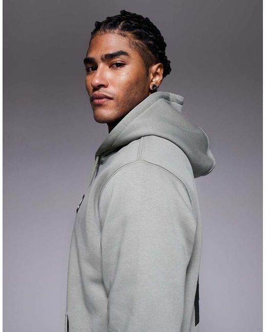 Nike Gray Air Graphic Hoodie for men