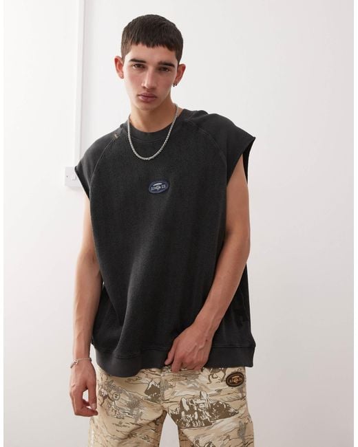 Aape By A Bathing Ape Aape by a bathing ape – ärmelloses kastiges sweatshirt in Black für Herren