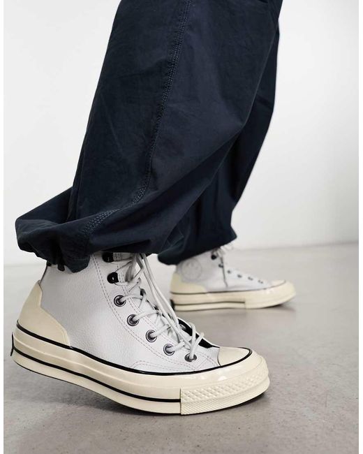 Chuck 70 Hi di Converse in Blue da Uomo