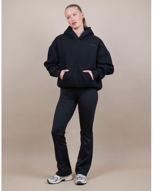 SIMMI Blue Oversized Drop Shoulder Hoodie