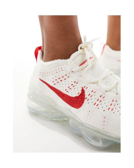 Nike White – air vapormax 2023 nn flyknit – sneaker
