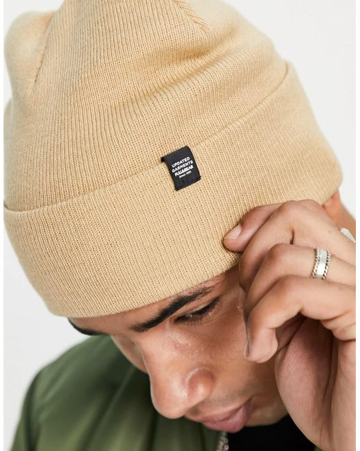 Pull&Bear – strickmütze in Green für Herren