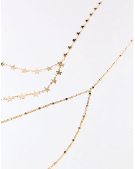 Bershka White Star Lariat