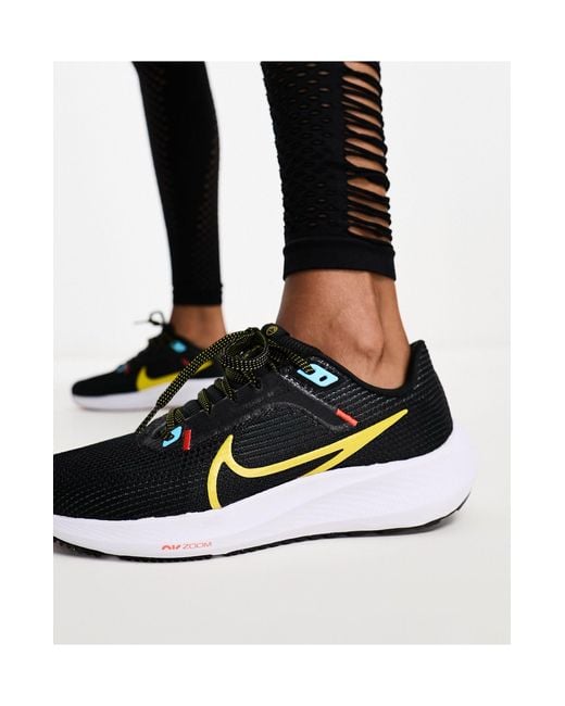 Zapatillas negras air zoom pegasus 40 de Nike de color Negro | Lyst