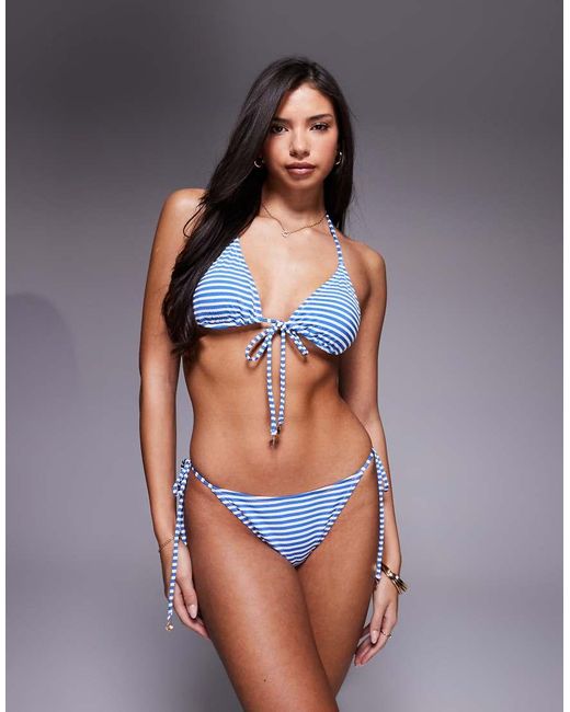 Candypants Blue Tieside Bikini Bottom