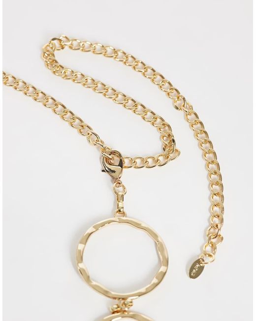Mango Natural Circle Chain Belt